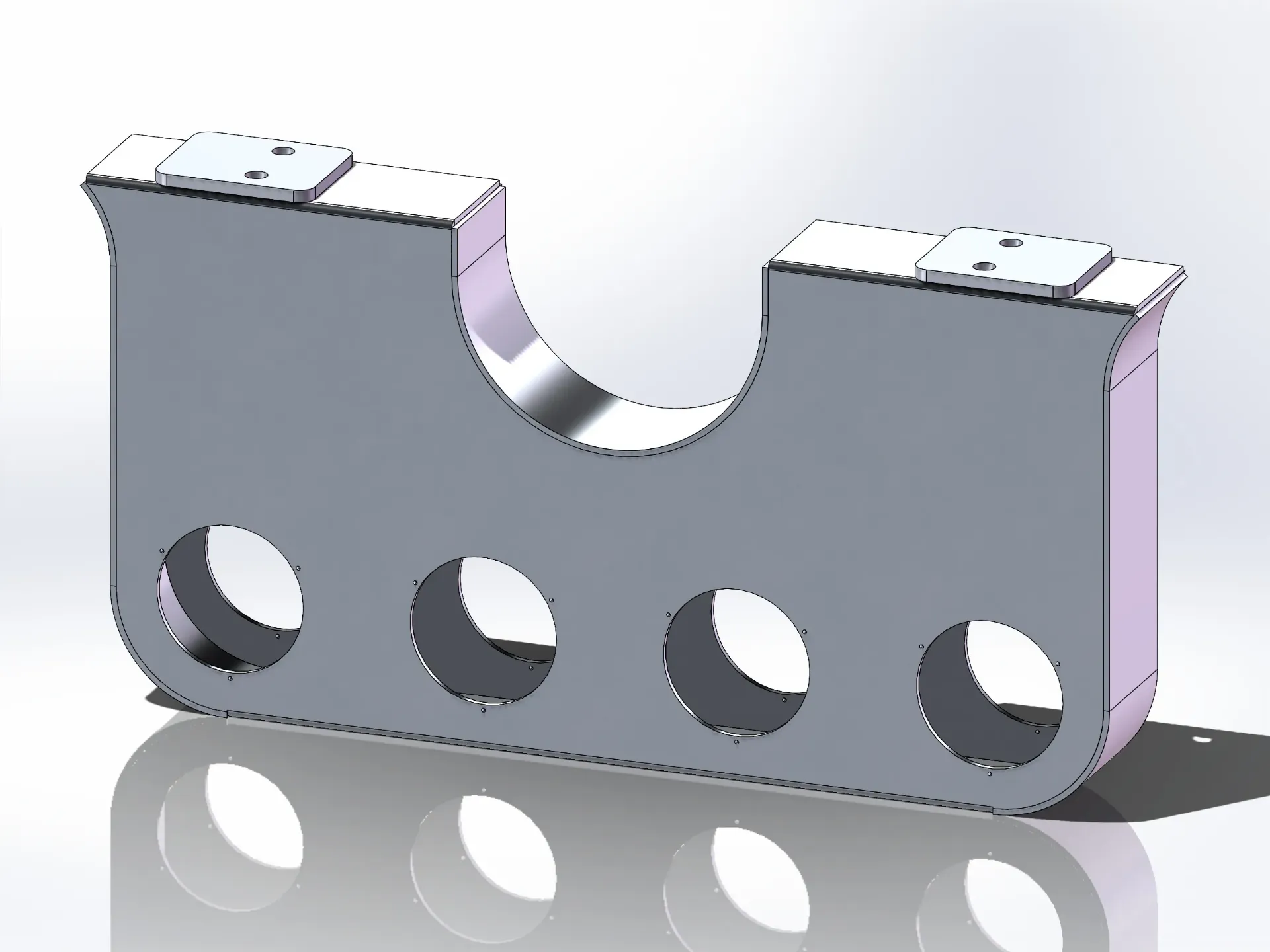 Drive Axle Front Filler Panels - Paintable Aluminum