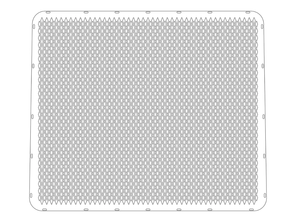 Peterbilt 379 Long Hood Punched Grills