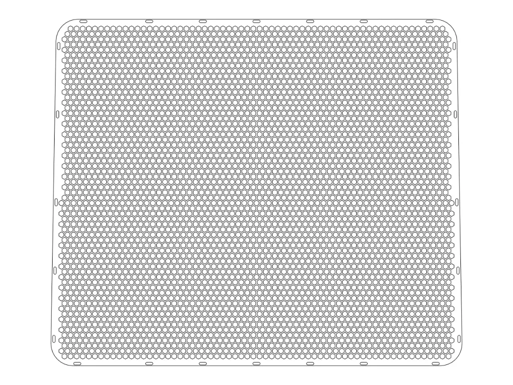 Peterbilt 379 Long Hood Punched Grills