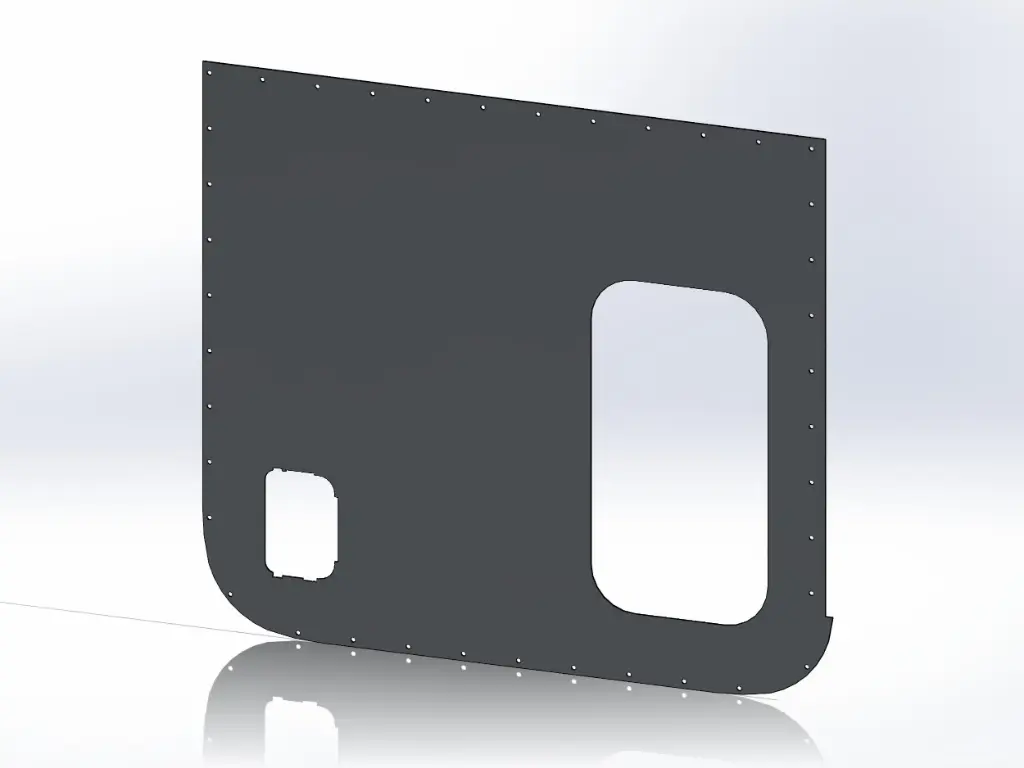 Peterbilt Cab Door Panels - 2005