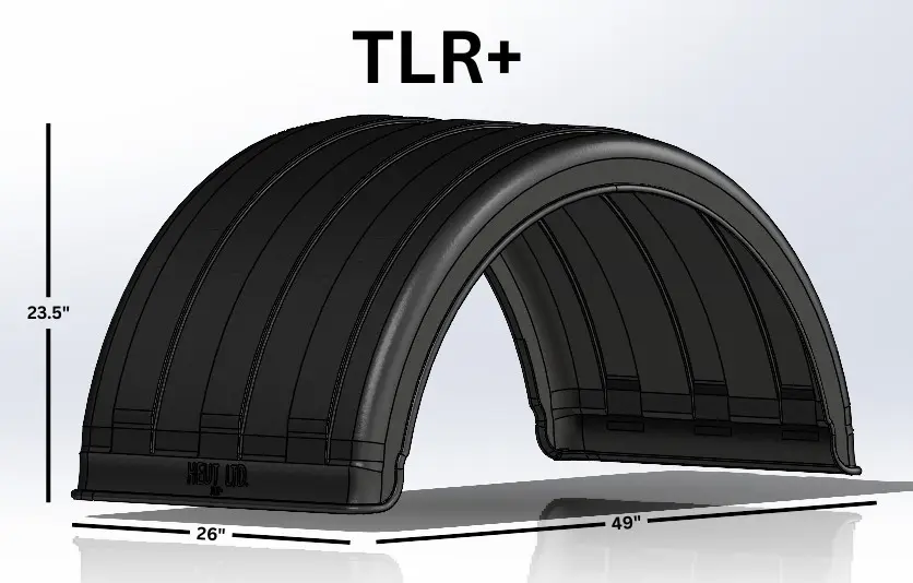[SLI000263] Single Axle Poly Fenders - Trailer Plus