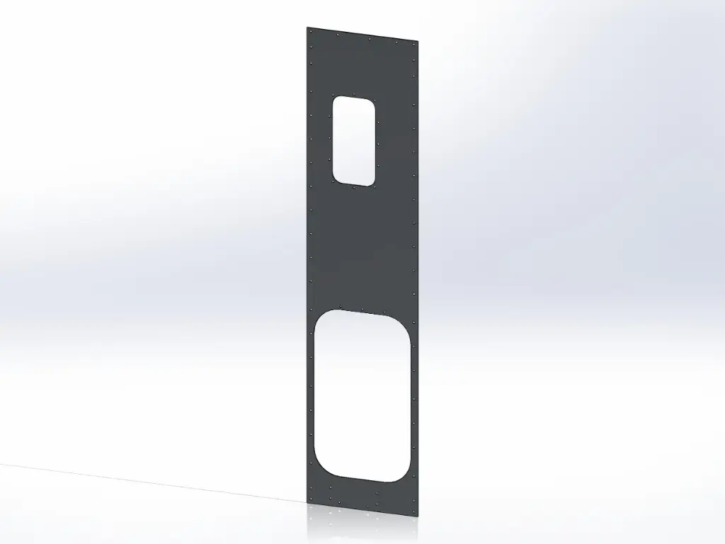 [SLI000148] Kenworth Sleeper Panels - Sides, 38" (Drivers Side)