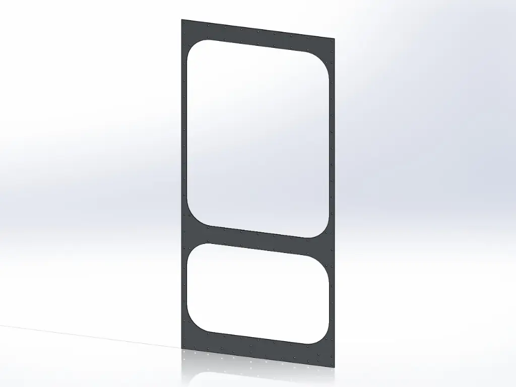 [SLI000150] Kenworth Sleeper Panels - Sides, 54" (2 Doors, Drivers Side)