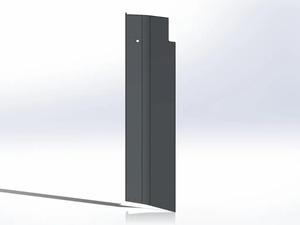 Kenworth Sleeper Extensions - Bottom, T660/T680