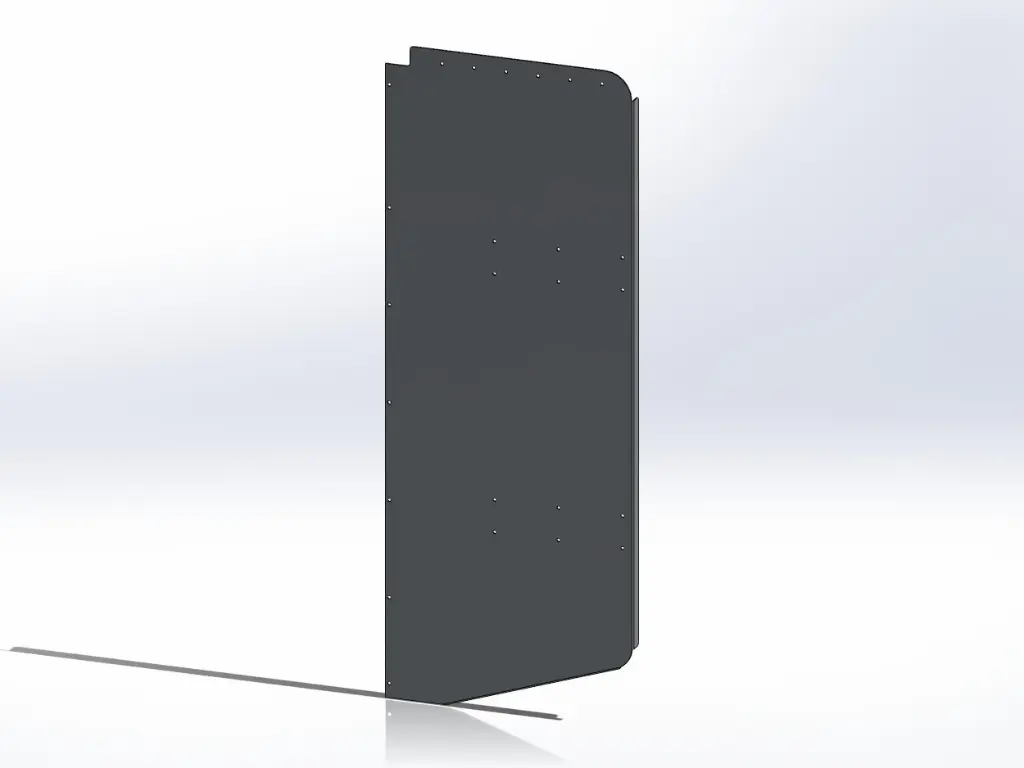 [SLI000170] Peterbilt 36″ (44″) / 48″ (58″) / 63″ (72″) Sleeper Extensions - Bolt On (Drivers Side)