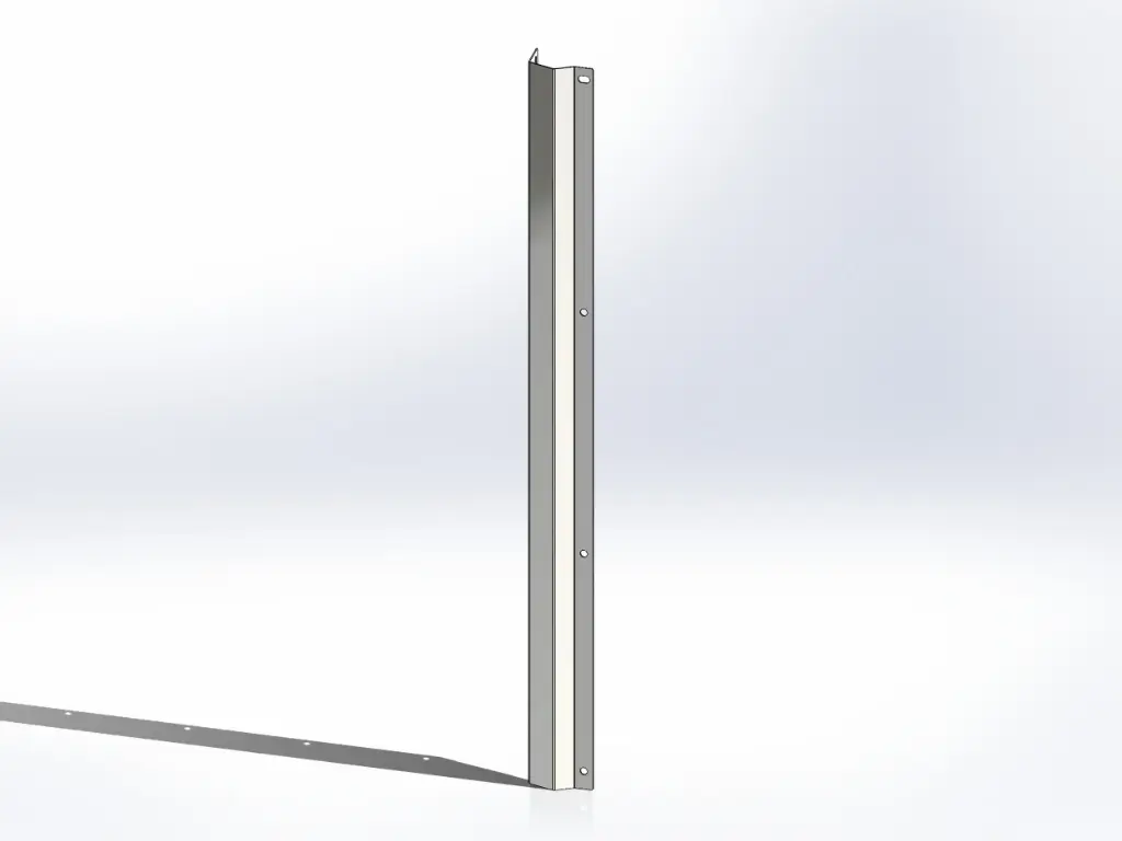 Kenworth W900B Grill Crown Sides