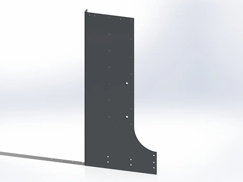 [SLI000200] Kenworth Cab Cowl Panels - New Style, Air Cleaners (Drivers Side)