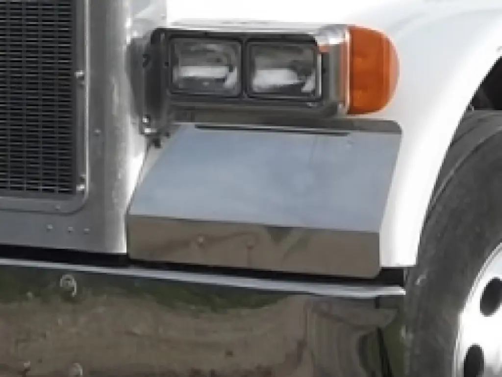 Peterbilt 379 Stone Guards - Double Headlights