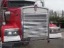 Kenworth W900L Straight Beveled Grills