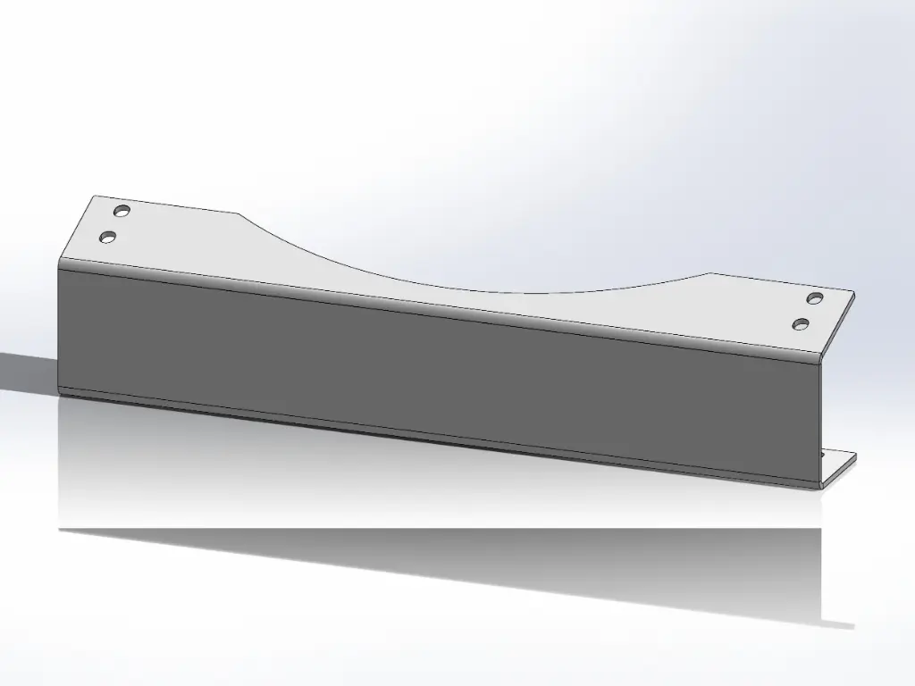 [SLI000233] Peterbilt Rear Frame Cross Member (Round)