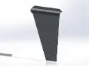Peterbilt 359 Bottom Hood Panels - Short Hood