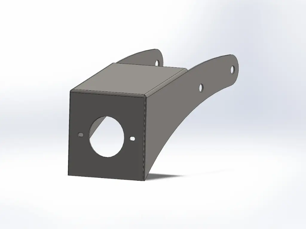 [SLI000255] Peterbilt Fuel Tank Light Bracket (1 Watermelon)