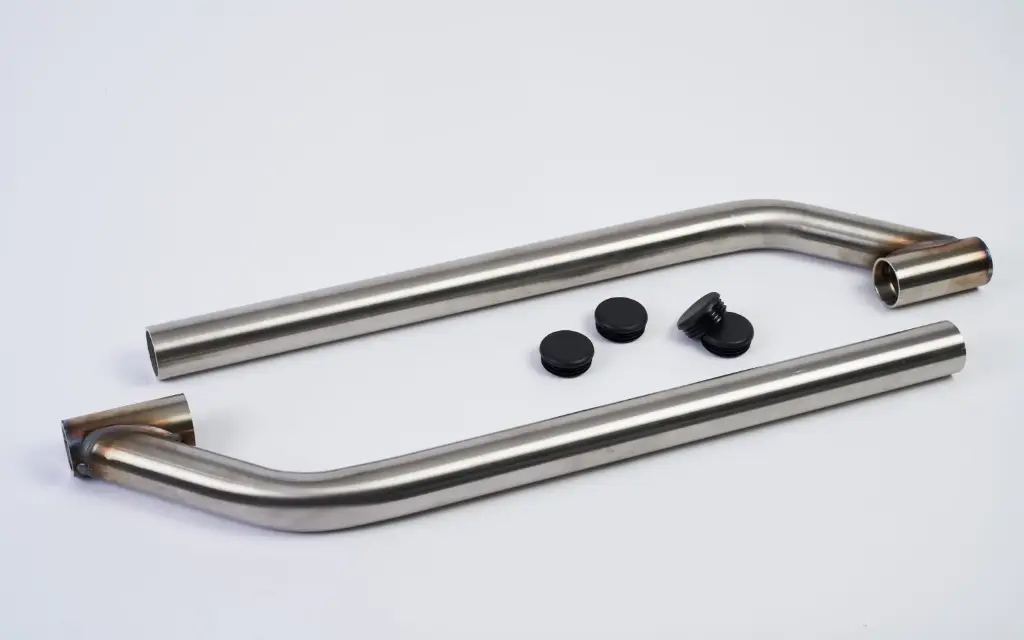 [SLI000278] Fender Brackets, Offset Pipes - Stainless Steel