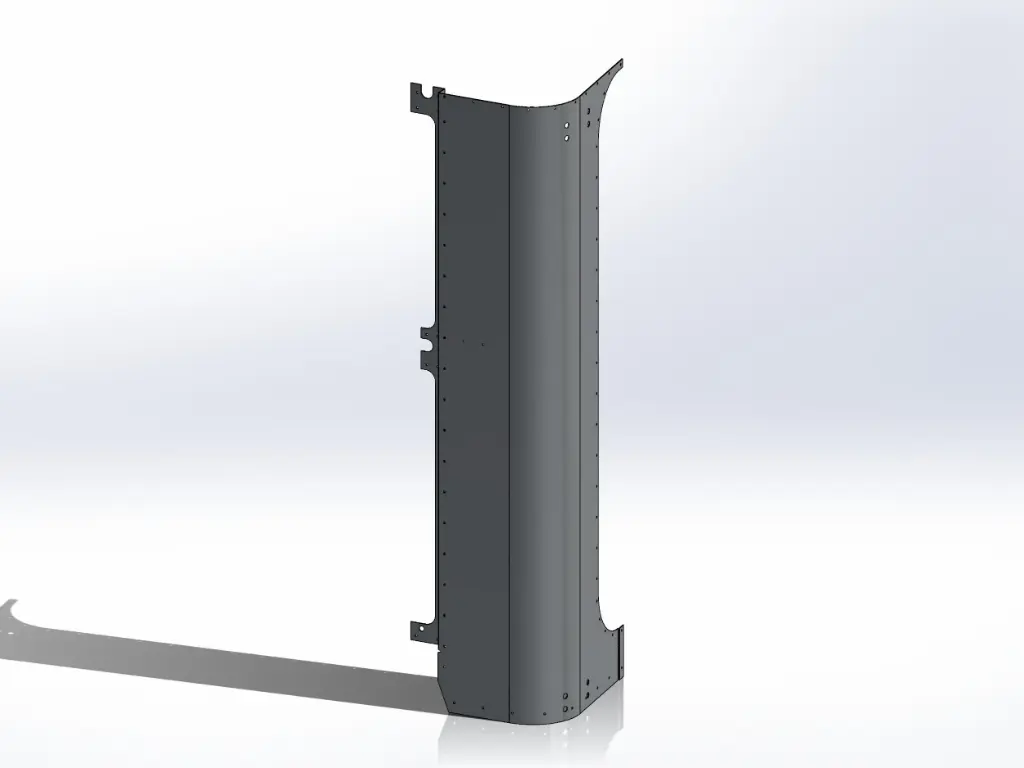 Peterbilt 359 Cab Back Corner Panels