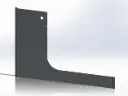 Peterbilt Cab Cowl Panels - Cab Mount Mirrors, No Air Cleaner