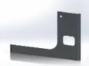 Peterbilt Cab Cowl Panels - Cab Mount Mirrors, No Air Cleaner