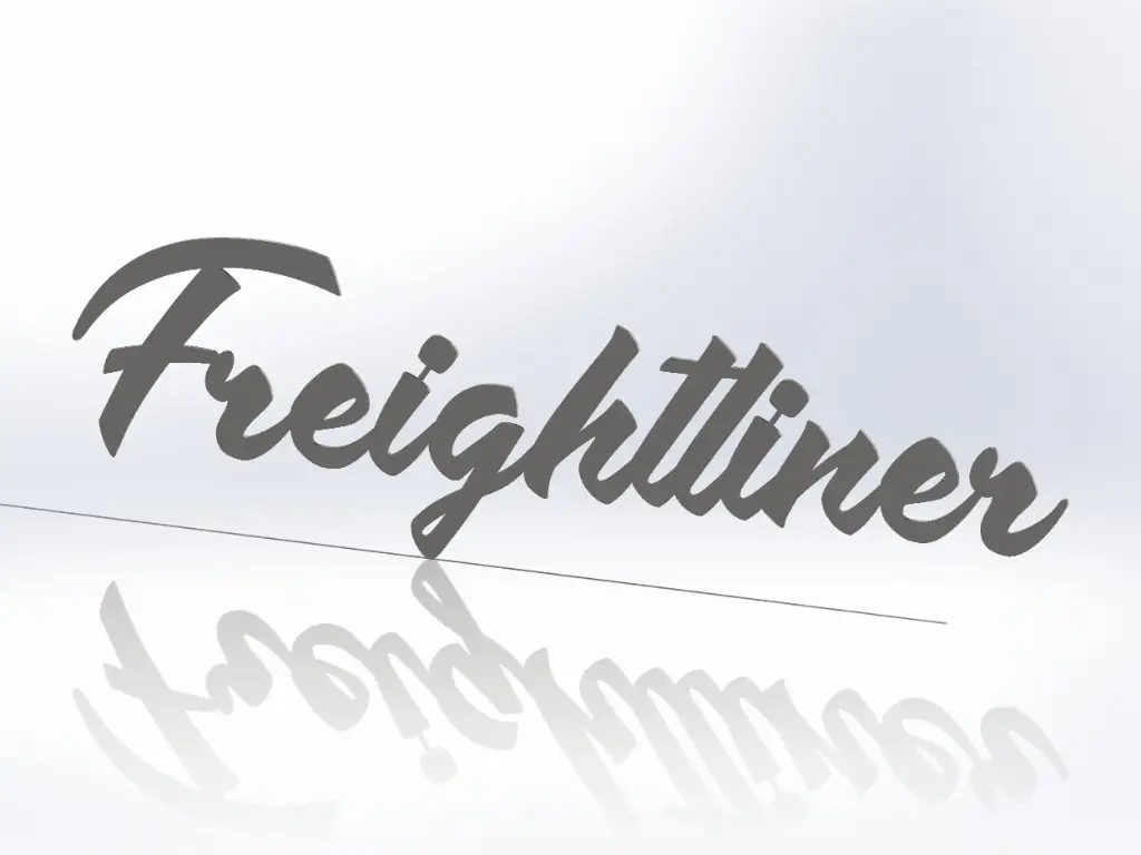[SLI001518] Freightliner Hood Emblems