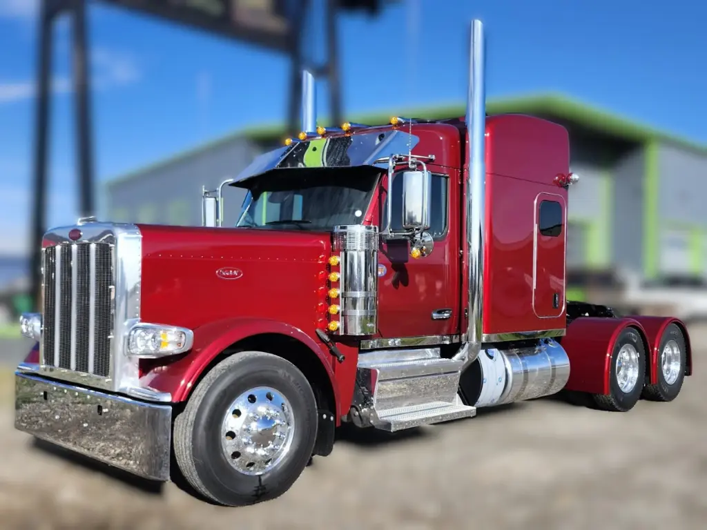 [SLI000420] Peterbilt 589 Straight Pipe Style Heatshield Kits