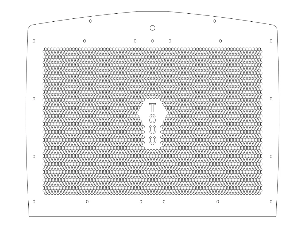 Kenworth T800 Punched Grills