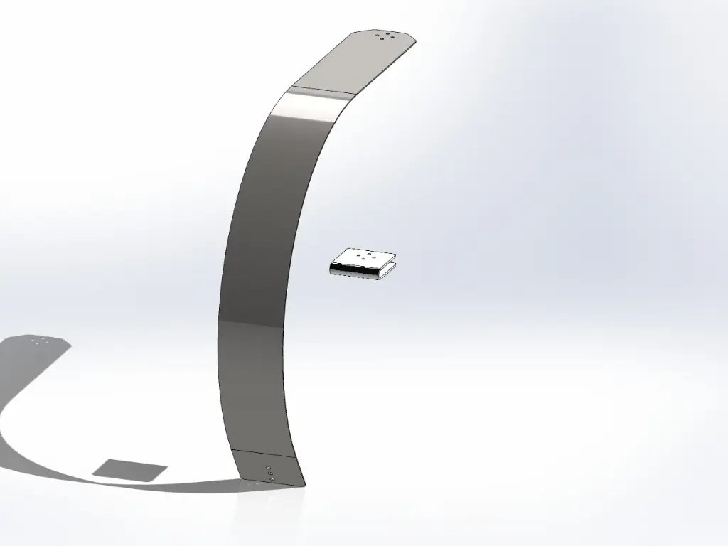 [SLI002066] Kenworth Old Style Fuel Tank Straps (End Included) (2")