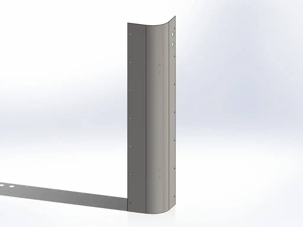 Peterbilt OEM Factory Style Heatshields - 62.75" | Circa 2014 | Pride and Class (No Slots)