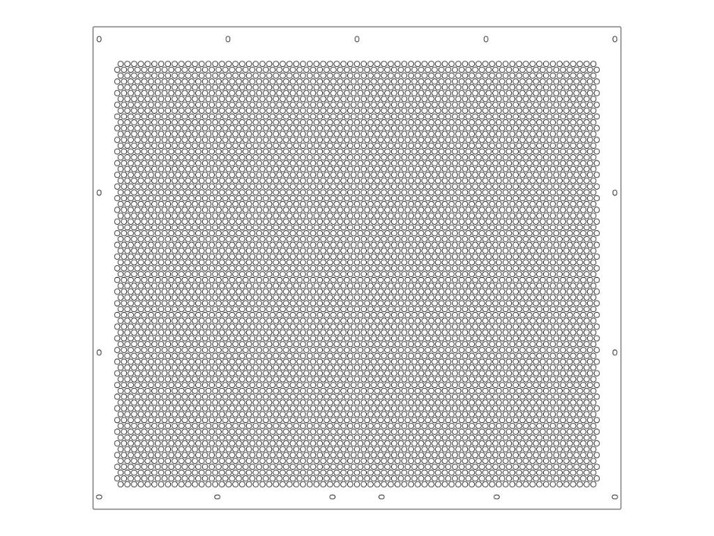 [SLI000506] Kenworth W900B Punched Grills (Circle, 16g)