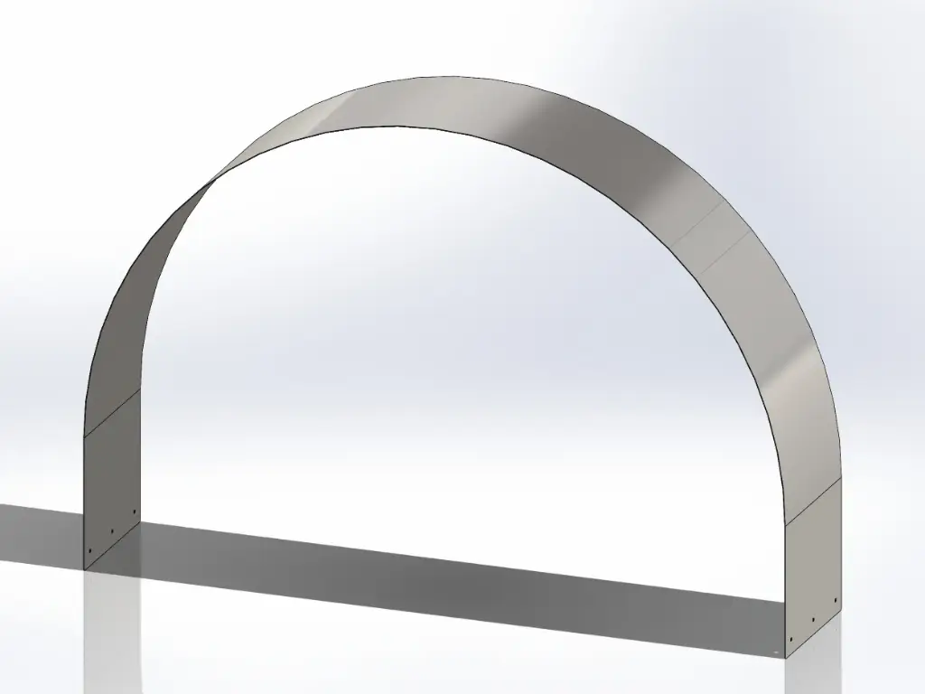 [SLI002320] Stainless Poly Fender Inserts - FGR-22.5 | Center