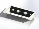 Inset Airline Box - 18" x 10" | Paintable Aluminum