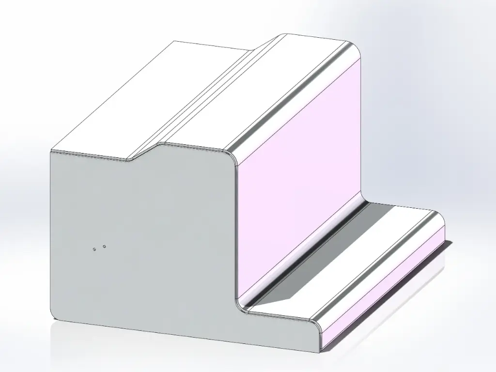 [SLI000554] Peterbilt Complete Battery / Step Box Covers, Raised Step - Aluminum (Round)