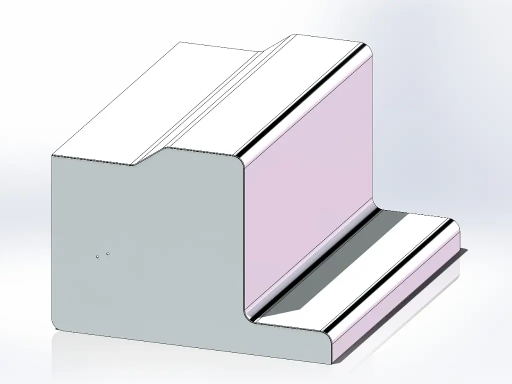 [SLI000556] Peterbilt Complete Battery / Step Box Covers, Raised Step - Stainless (Round)