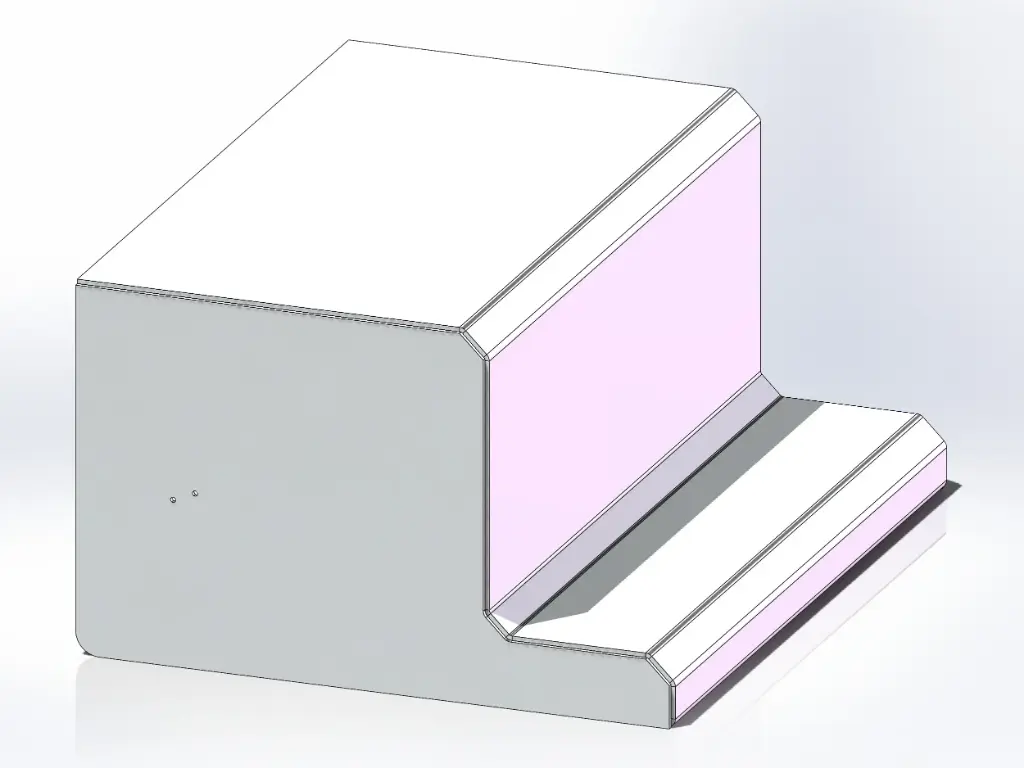 Peterbilt Complete Battery / Step Box Covers - Aluminum