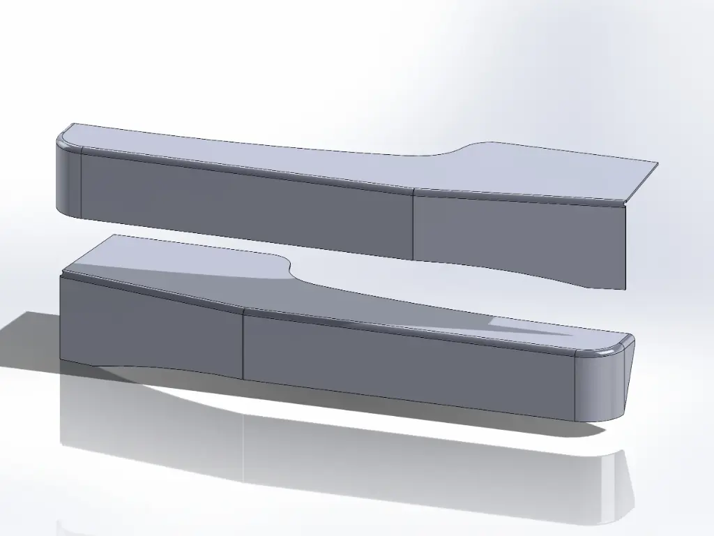 [SLI002625] Peterbilt 379 Hood Fender Step Covers