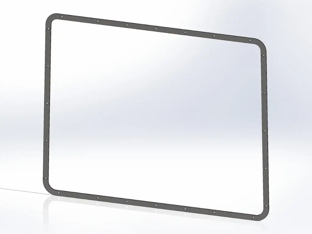 [SLI000631] Peterbilt 379 Short Hood Grill Ring