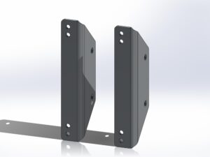 Peterbilt Air Tank Mounting Brackets