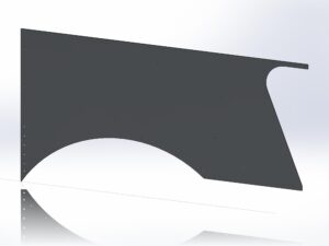 Peterbilt 359 Side Hood Panels