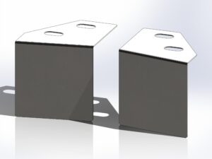 IFTA Sticker Mounting Plates - Stack Mounted