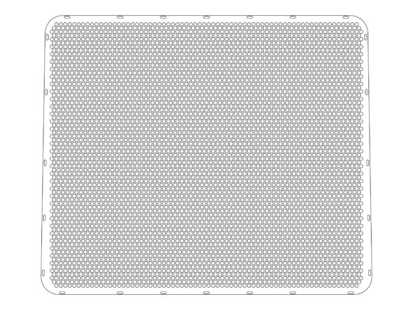Peterbilt 379 Long Hood Punched Grills - Image 2