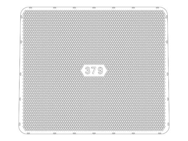 Peterbilt 379 Long Hood Punched Grills - Image 4