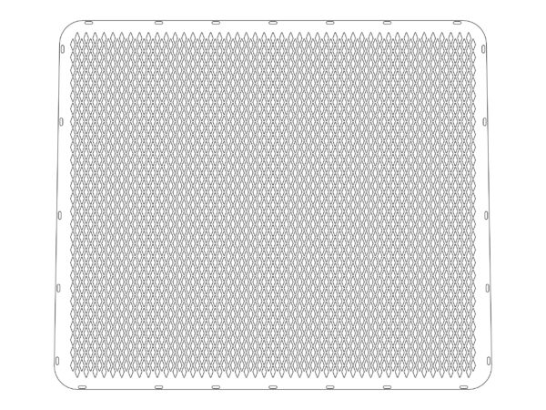 Peterbilt 379 Long Hood Punched Grills - Image 5