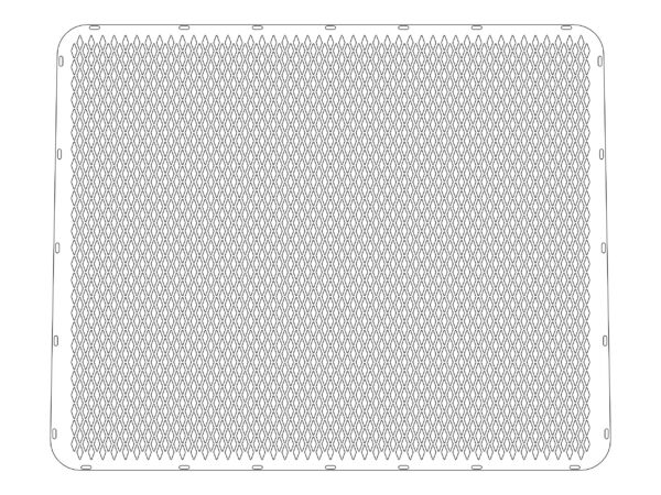 Peterbilt 379 Short Hood Punched Grills - Image 5