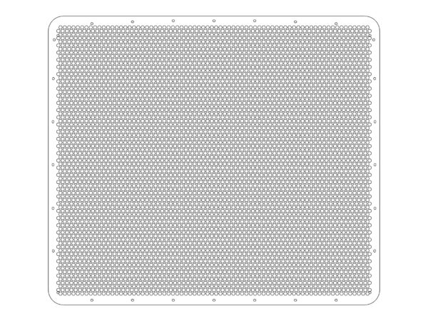 Peterbilt 389/589 Punched Grills - Image 2