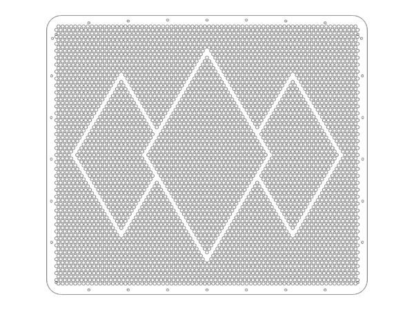 Peterbilt 389/589 Punched Grills - Image 3