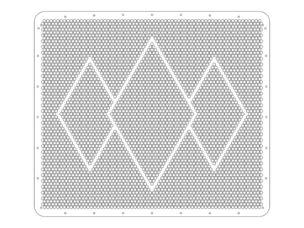 Peterbilt 389/589 Punched Grills - Image 6